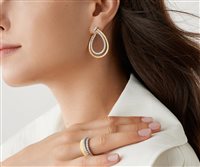 Vicenza - Piazzetta Palladio 2 - Pendientes Marco Bicego Mujer Masai in Oro Diamante 1.27 Ct OG414-B - OG414-B